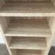 Travertine TV cabinet shelf from the 70s