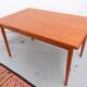 Teak dining table in retro vintage Danish style from the 60s-70s.