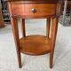 Guéridon table d’appoint de forme ronde style Directoire