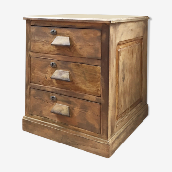 Meuble commode de classement années 50