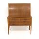 Scandinavian mahogany secretary, Sweden, 1950