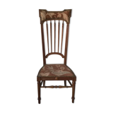 Chaise de nourrice esprit Arts and Crafts debut XXeme.