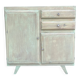 Compass leg sideboard