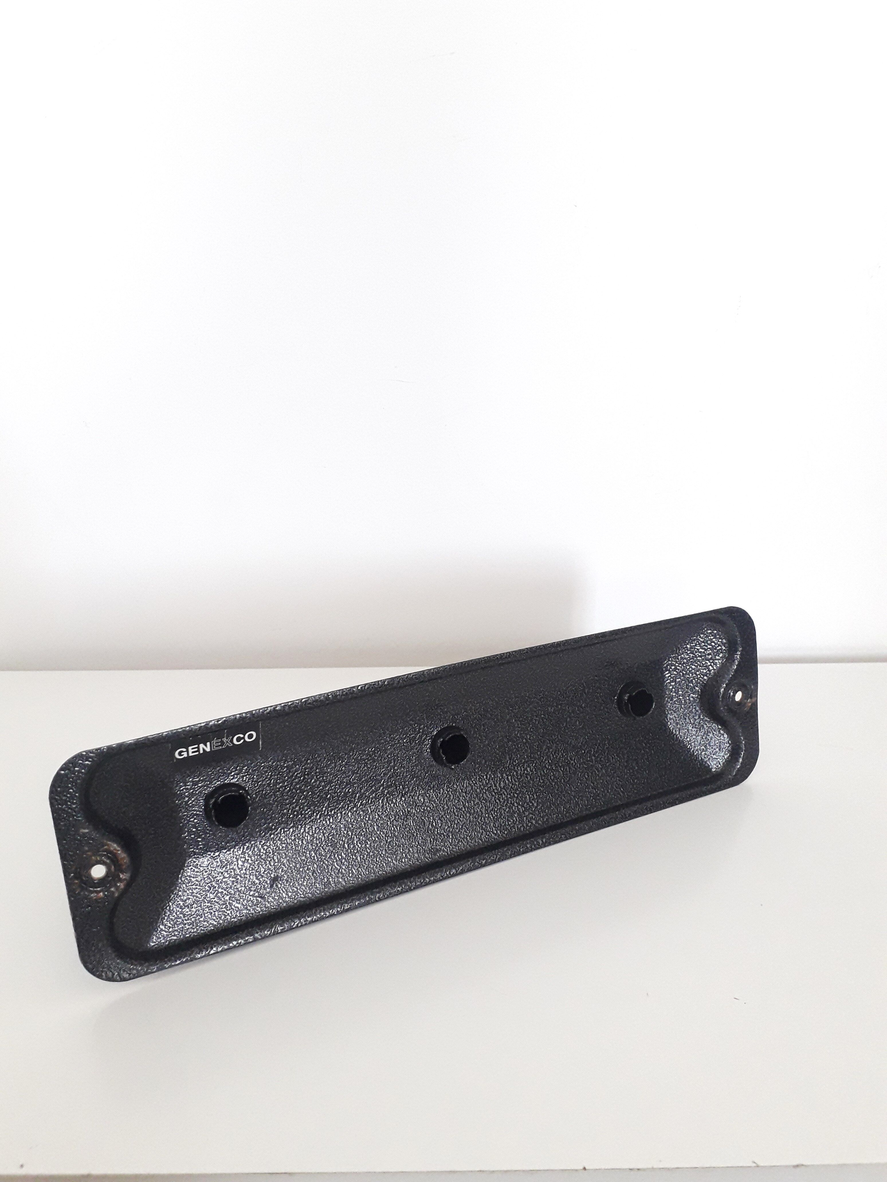 Wall coat rack -Genexco - 3 metal hooks - 1990