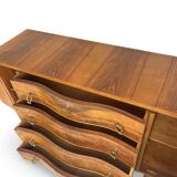 Italian Art deco walnut sideboard