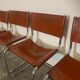 Suite of 6 designer chairs Fasem design