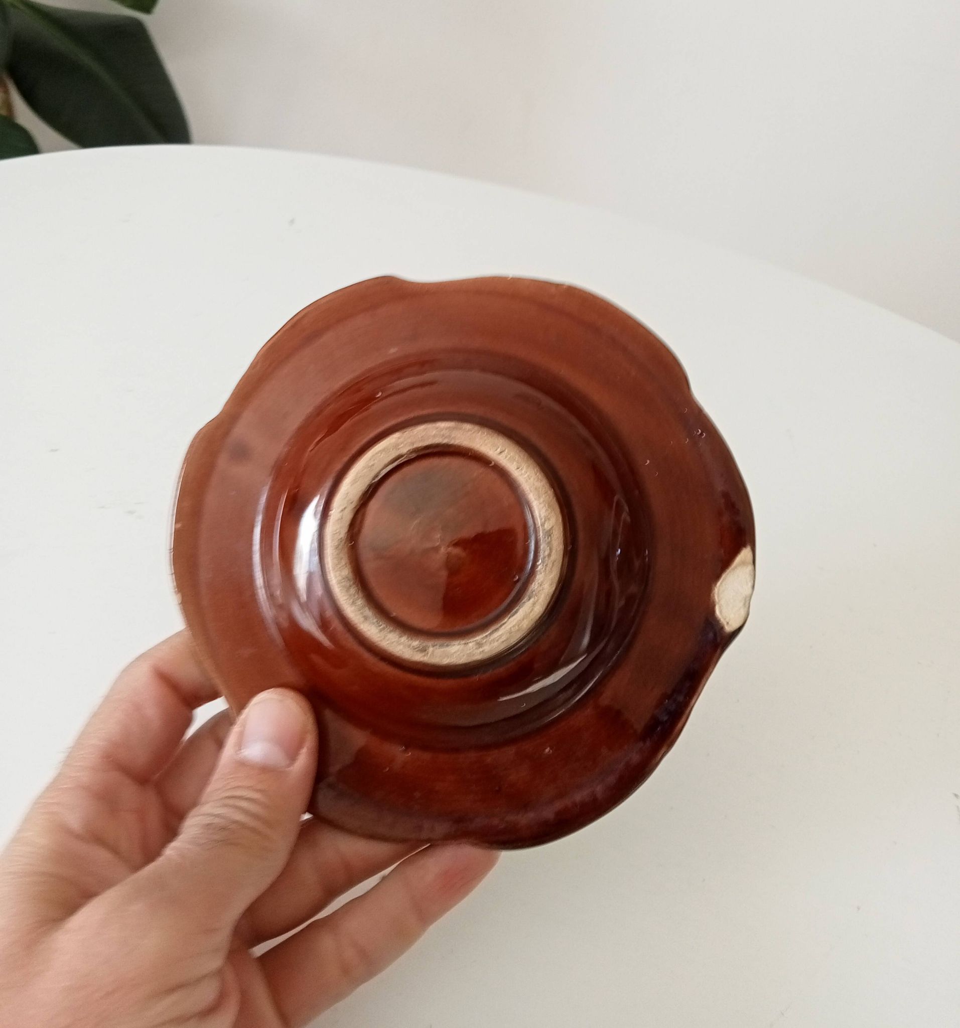 Vintage Vallauris style ashtray