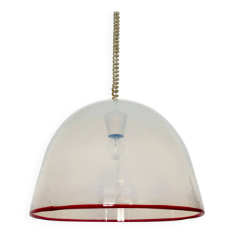 Suspension en verre de Roberto Pamio et Renato Toso pour Leucos