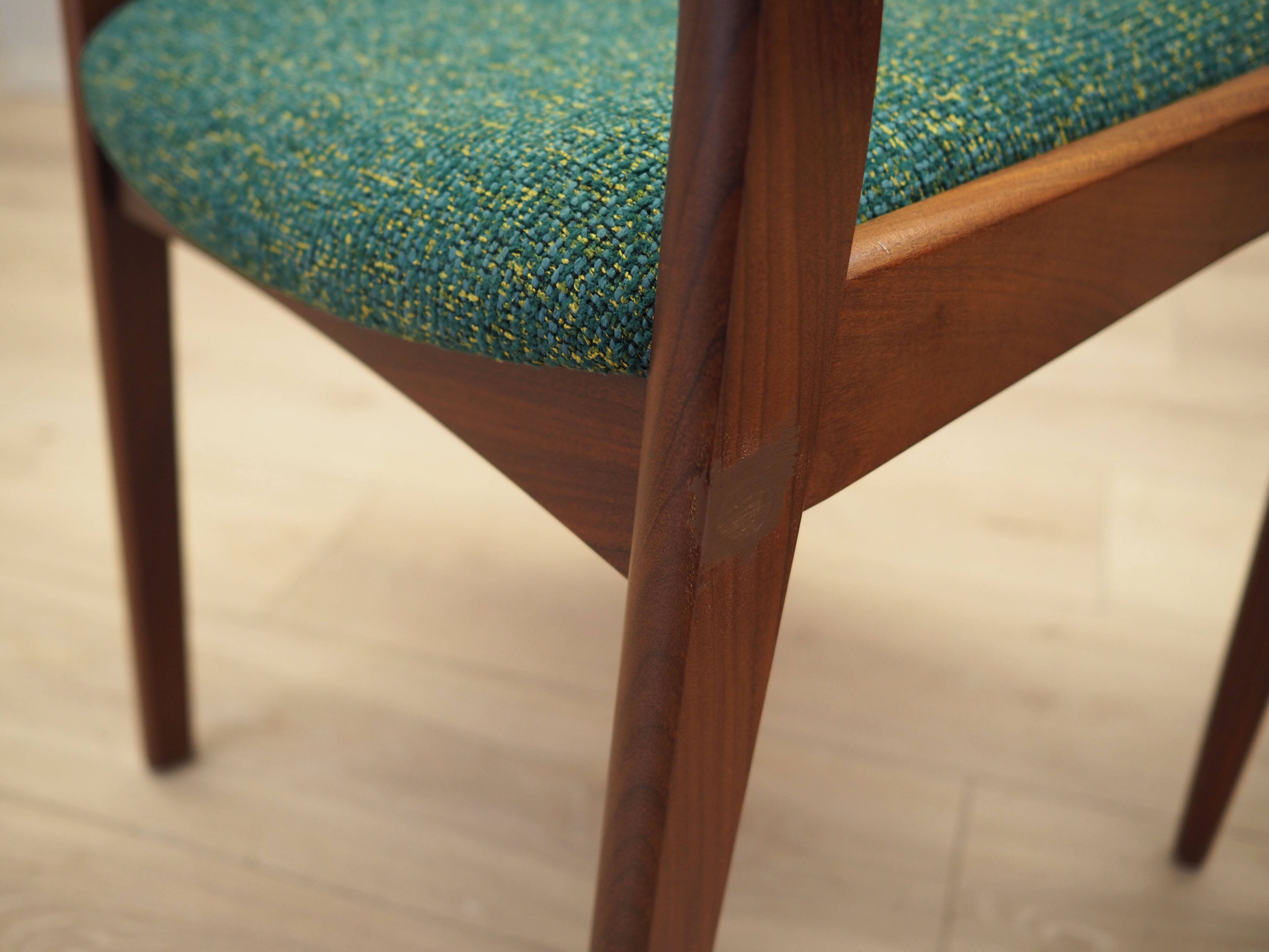 Set of two teak chairs, Danish design, 1970s, production: Denmark