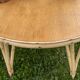 Vintage rattan table