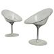 Space Age Eros Armchairs by Philippe Starck for Kartell, 1970s, Set of 2