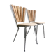 Restored vintage petals chairs