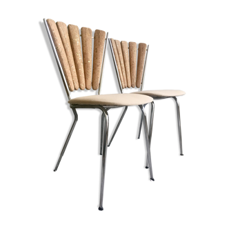 Restored vintage petals chairs