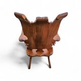 Oirschot oak chair / Heer Stoel / Gentleman Chair / Claw chair / 1960s