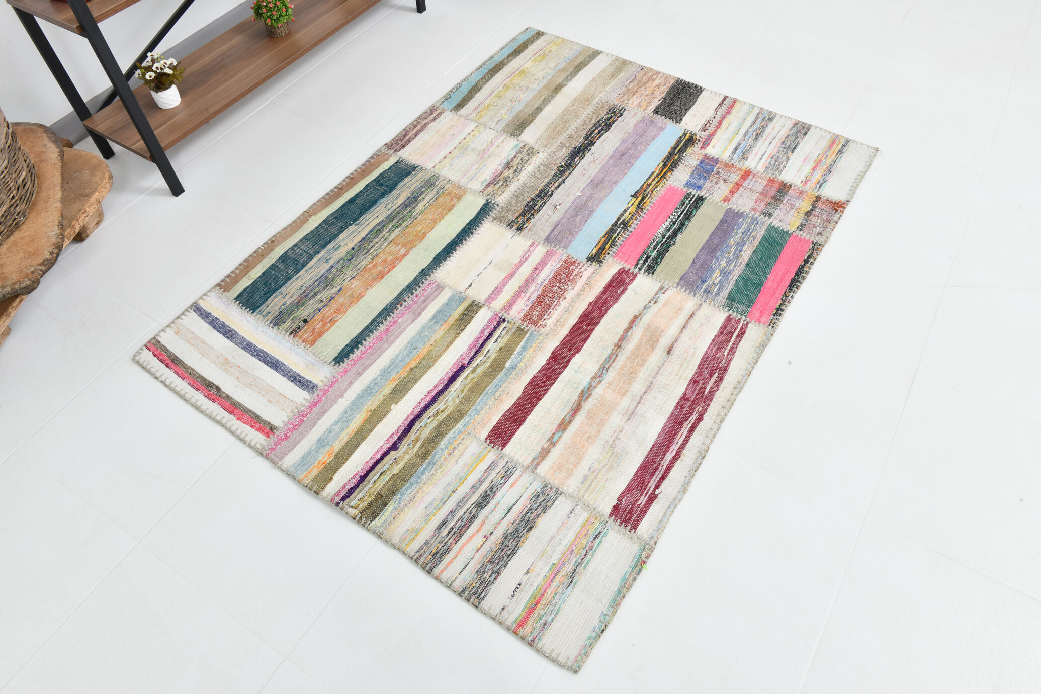 Tapis vintage, 124x170cm