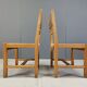 Set of 5 pine wood chairs by GM Mobler, 1960s