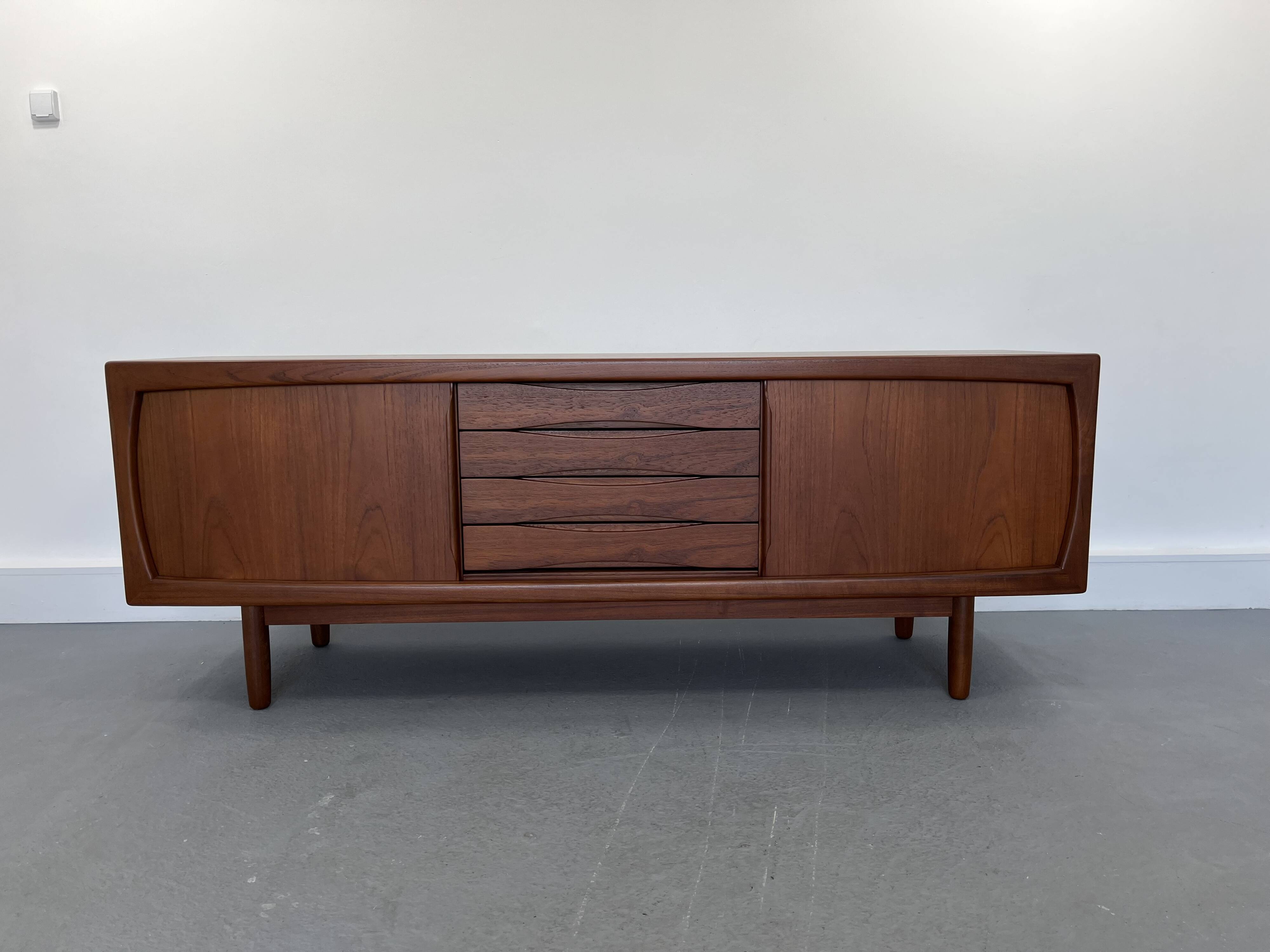 Mid-Century Teak Sideboard by Johannes Andersen for Uldum Mobelfabrik, 1960s