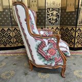 Bergère de style Louis XV