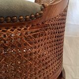 Caninboard office chair, 19th century