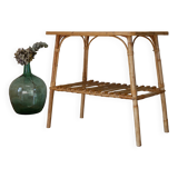 Table en rotin