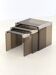 Set of Three Gallotti & Radice Tris T35 Nesting Tables