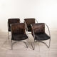 Set 4 chaises vintage 1960s