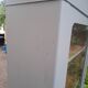 Armoire une porte vitrée  fin 19ème