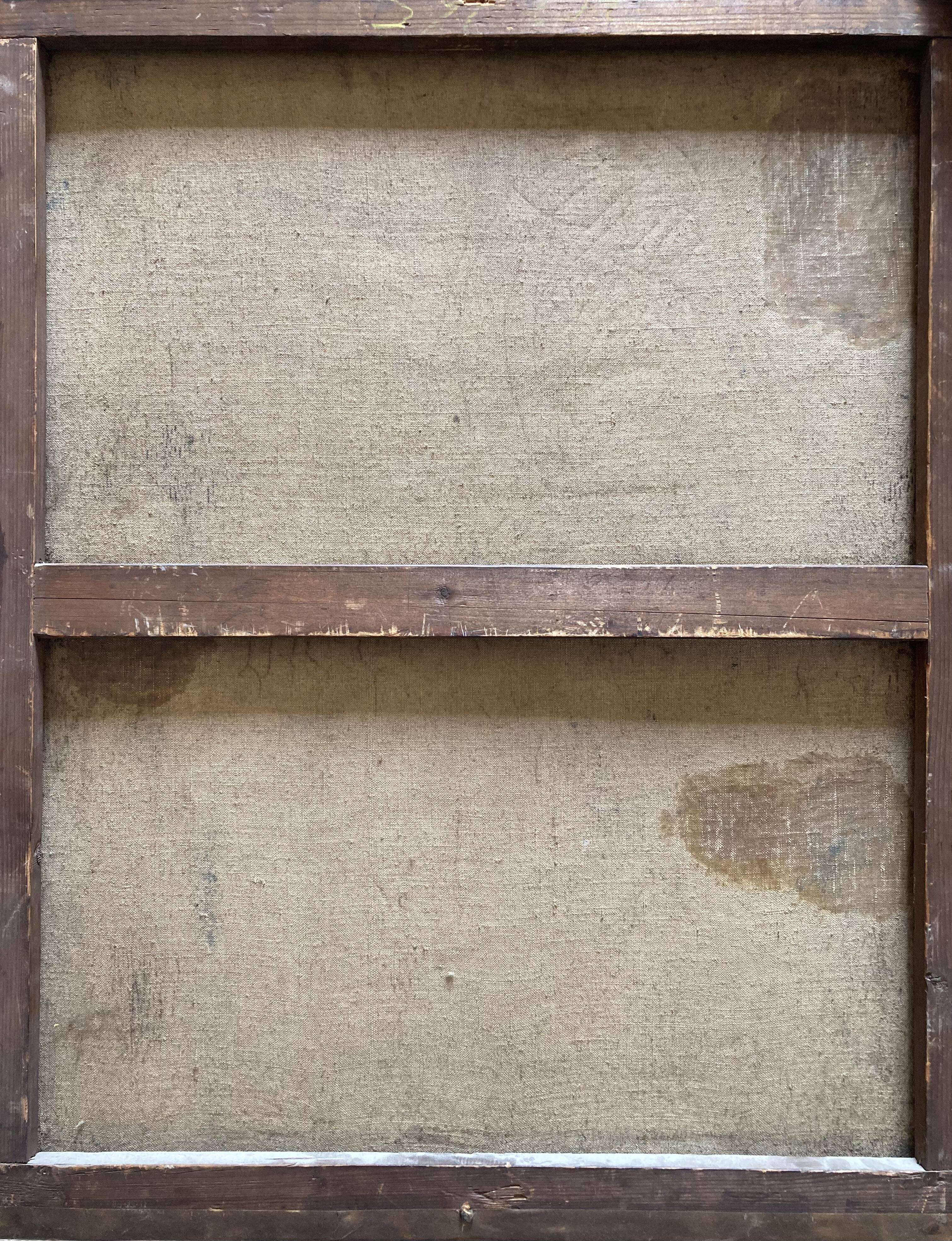 Oil portrait on canvas