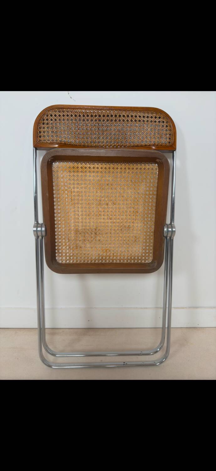 Ensemble de 5 chaises « Plia » par Giancarlo Piretti pour Castelli