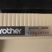 Machine à écrire Brother 750 TR comme neuve. Made in Japan rouleau neuf