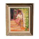"Provence" oil on canvas