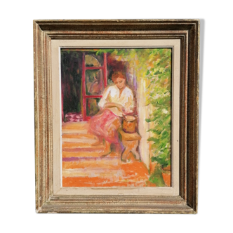 "Provence" oil on canvas