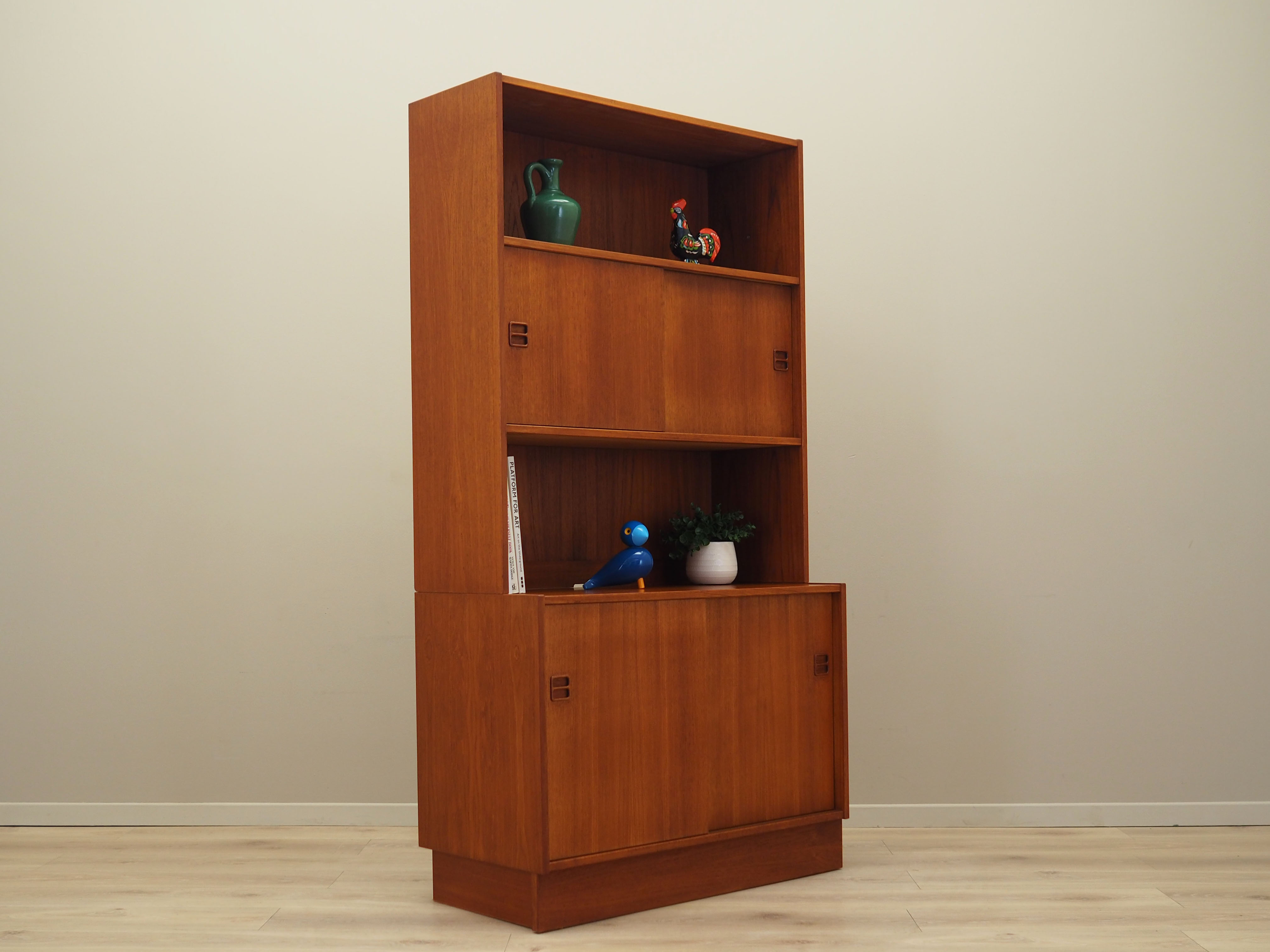 Teak bookcase, Danish design, 1960s, production: Denmark