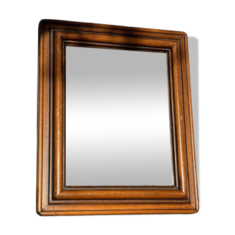 Old wooden mirror