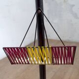 Vistosi Mid-Century Modern "Incamiciato" Murano Glass Italian Floor Lamp,50