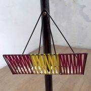 Vistosi Mid-Century Modern "Incamiciato" Murano Glass Italian Floor Lamp,50