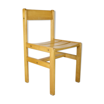 André Sornay, wood, France, 60s Chair