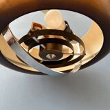 Vintage 'Copper' UFO space age pendant lamp