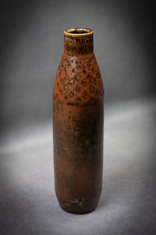 Stoneware bottle glazed by Carl Harry Stålhane - Rörstrand - Sweden 1960