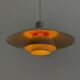 PH 4/3 pendant lamp white with orange accents by Poul Henningsen for Louis