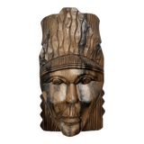Handmade African mask