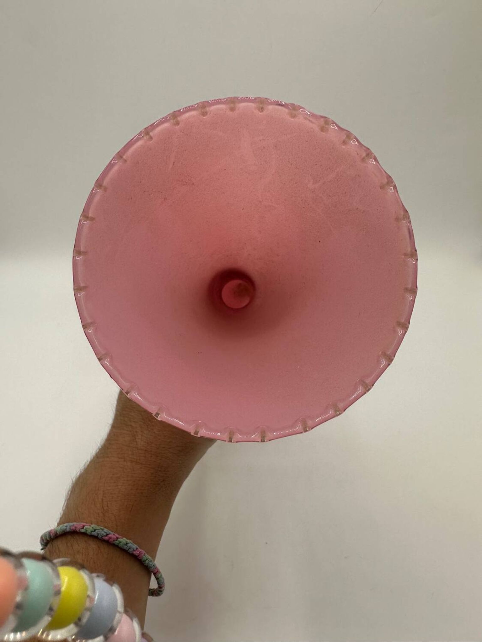 Vase opaline vintage