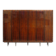 Vintage mid century modern Italian design wardrobe in rosewood, 1960s