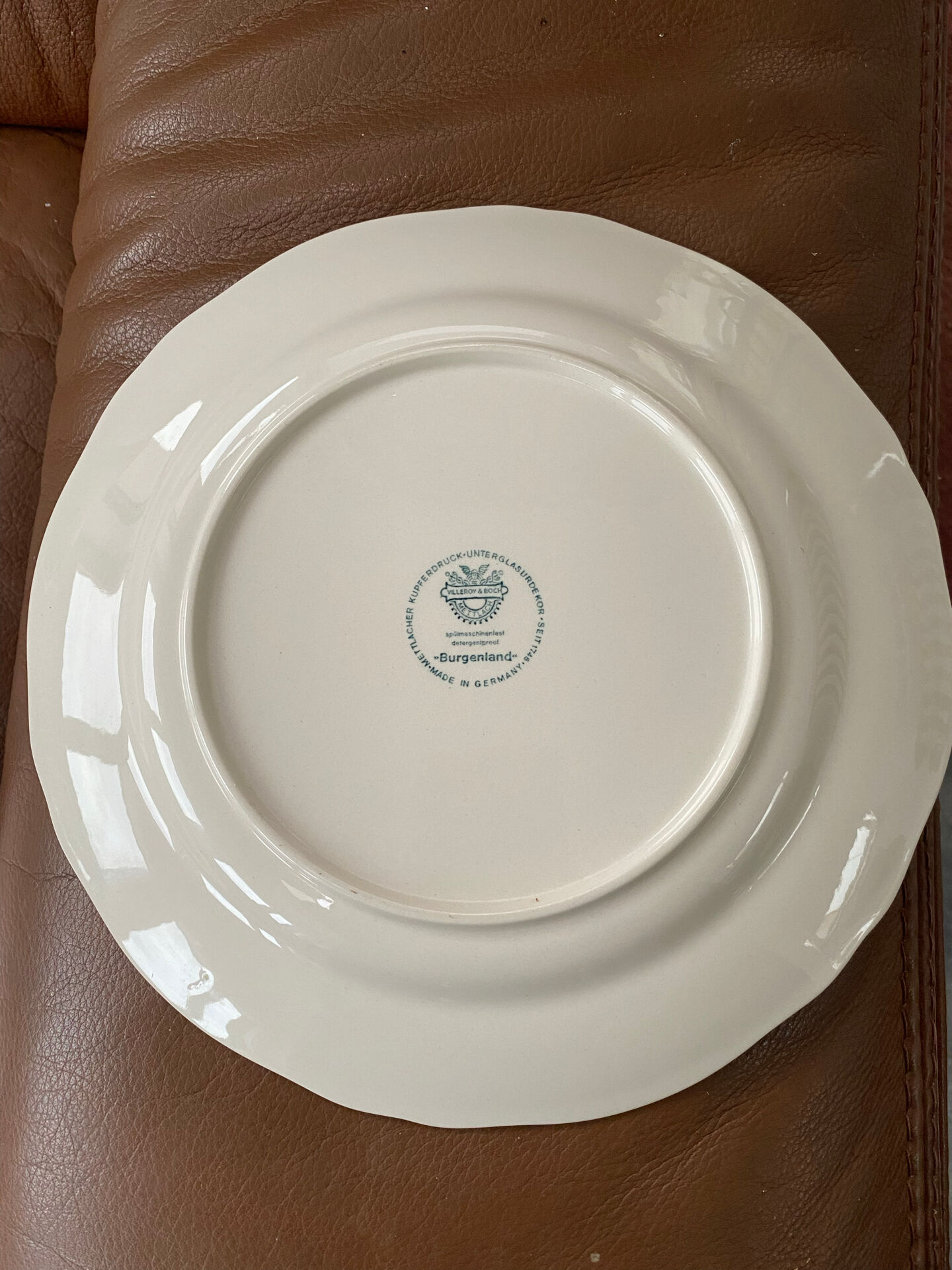lot de 5 assiettes de collection