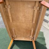 Vintage table with compass legs