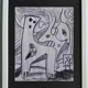 Original abstract drawings by KLAAS BOONSTRA
