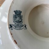 Compotier Terre de Fer, Milan collection, Gien porcelain
