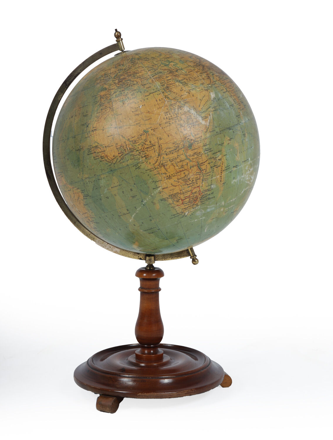 Philips 14 inch terrestrial globe c1920