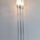 Four-light staircase lamp, France around 1970.