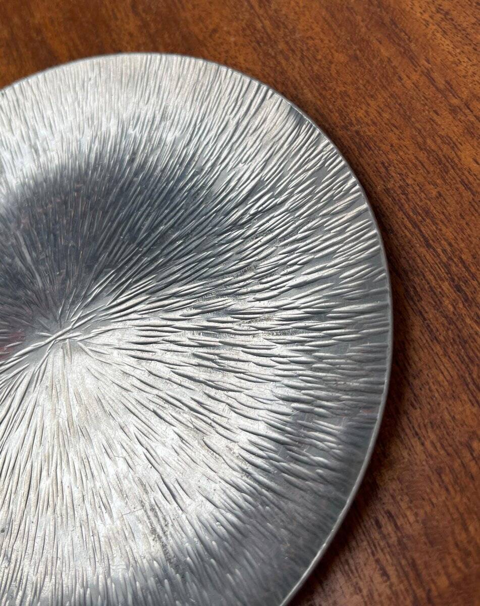 Vintage Swedish Metal Plate from Svensk Tenn